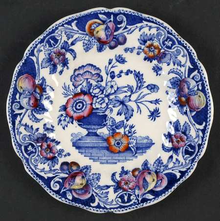 Pomeroy Blue, Multicolor Bread & Butter Plate