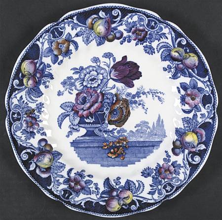 Pomeroy Blue, Multicolor by Royal Doulton