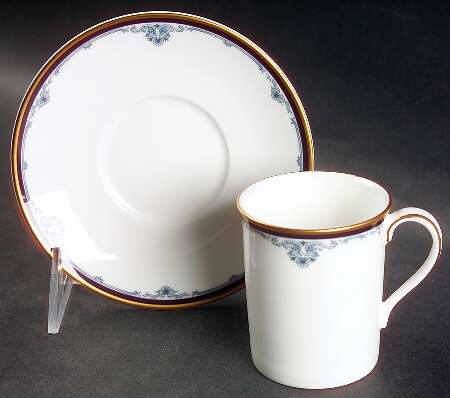 Princeton Flat Demitasse Cup & Saucer Set