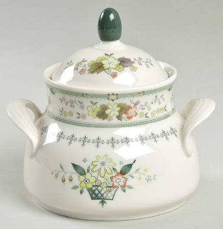 Provencal Sugar Bowl & Lid by Royal Doulton