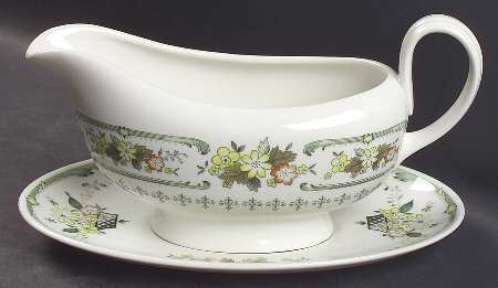 Provencal Gravy Boat & Underplate