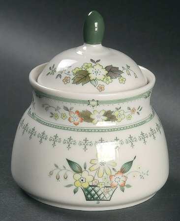 Provencal Mini Sugar Bowl & Lid