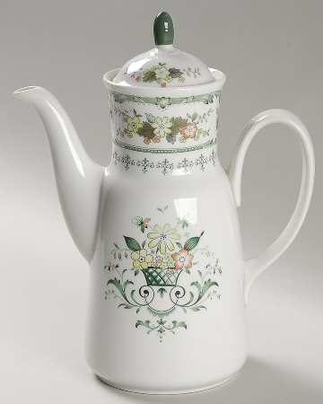 Provencal Coffee Pot & Lid