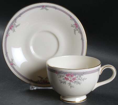 Providence Footed Cup & Saucer Set