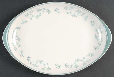 Queenslace 12" Oval Serving Platter