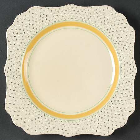 Radio Square Salad Plate