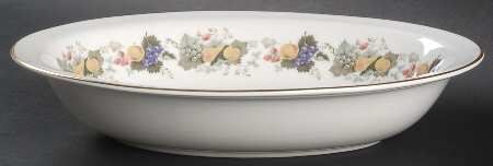 Ravenna 10" Oval Vegetable Bowl