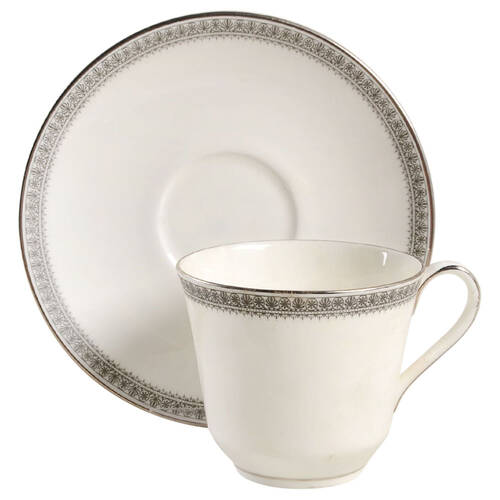 Ravenswood Flat Cup & Saucer Set