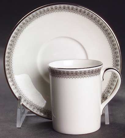 Ravenswood Flat Demitasse Cup & Saucer Set