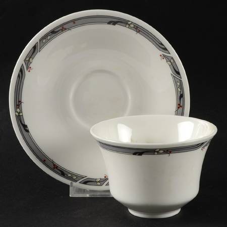 RD31 Flat Bouillon Cup & Saucer