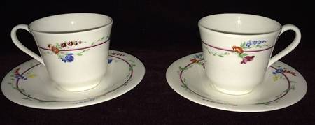 RD6 Flat Cup & Saucer Set