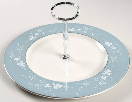 Reflection Round Serving Plate with Center Handle (Dp) Hc