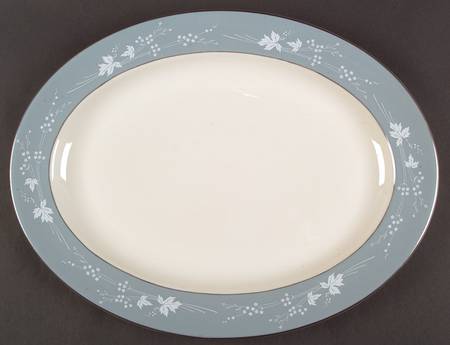 Reflection 16" Oval Serving Platter by Royal Doulton
