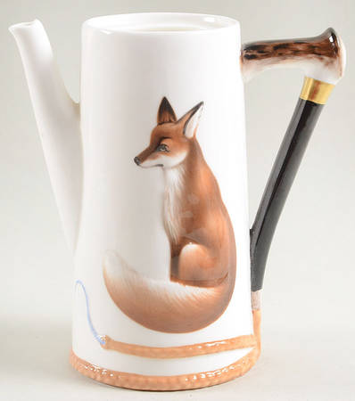 Reynard The Fox Mini Coffee Pot No Lid