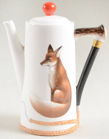 Reynard The Fox Mini Coffee Pot & Lid