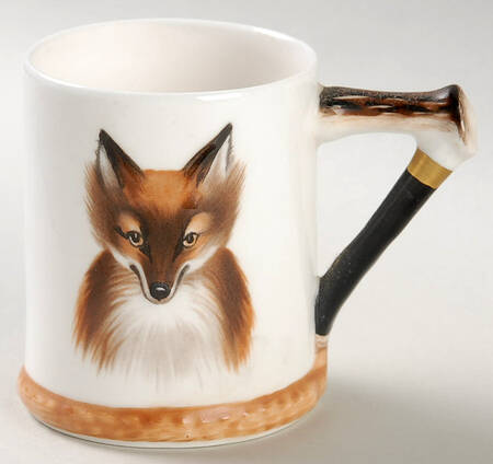 Reynard The Fox Flat Demitasse Cup