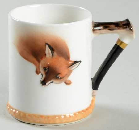 Reynard The Fox Flat Demitasse Cup