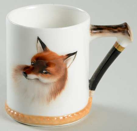 Reynard The Fox Flat Demitasse Cup