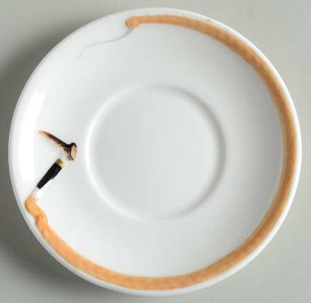 Reynard The Fox Saucer for Flat Demitasse Cup