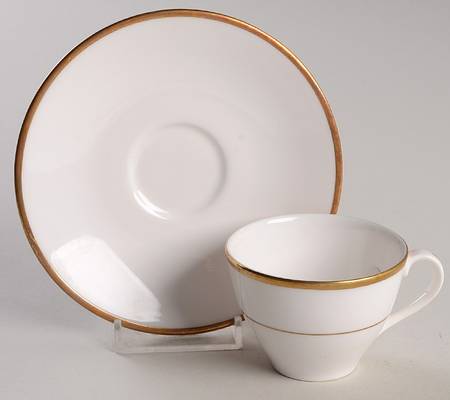 Regent Flat Demitasse Cup & Saucer Set