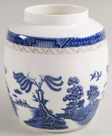 Real Old Willow Medium Ginger Jar No Lid