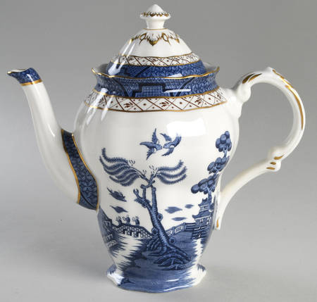Real Old Willow Coffee Pot & Lid