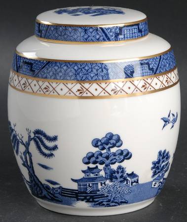 Real Old Willow Small Ginger Jar & Lid