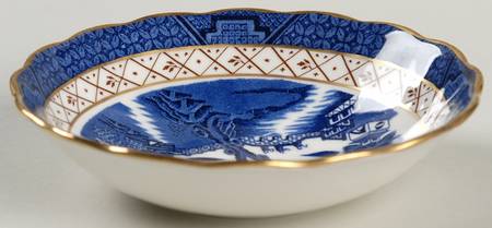 Real Old Willow Fruit/Dessert (Sauce) Bowl