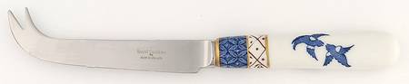 Real Old Willow Cheese Knife with Stainless Blade