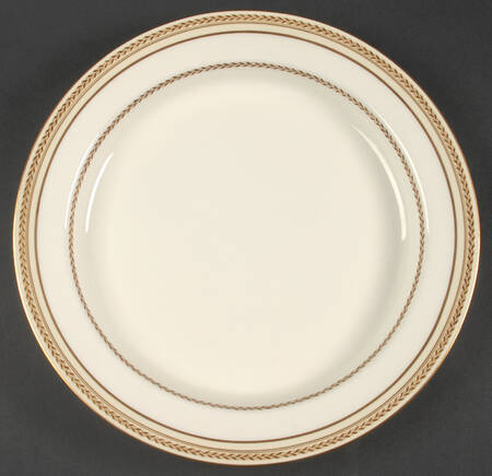 The Repton (Gold Trim) 12" Chop Plate (Round Platter)