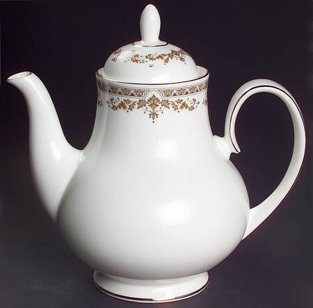 Repton (Platinum Trim) Coffee Pot & Lid