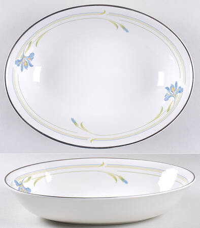 Rhapsody 9" Oval Vegetable Bowl