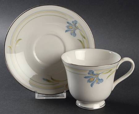 Rhapsody Footed Cup & Saucer Set