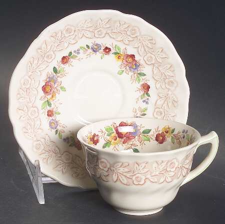 Rhapsody Flat Cup & Saucer Set
