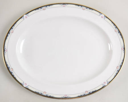 Rhodes 13" Oval Serving Platter