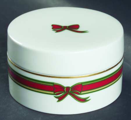 Ribbon Round Box & Lid