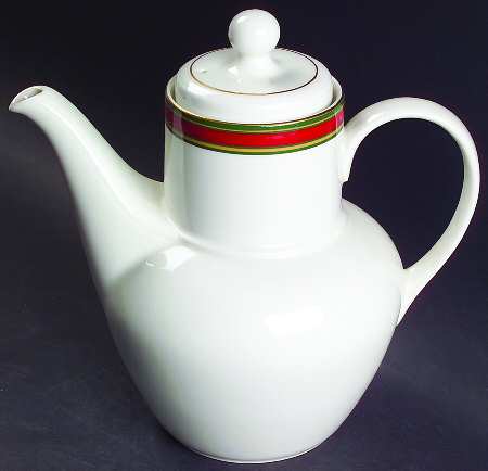 Ribbon Coffee Pot & Lid