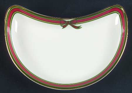Ribbon Crescent Salad Plate