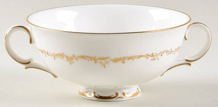 Richelieu Footed Cream Soup Bowl