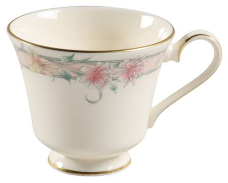 Ribbons & Flowers Footed Cup