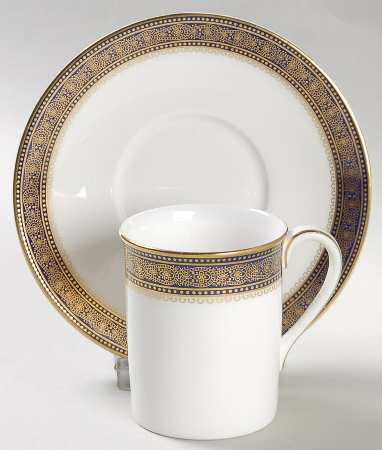Rochelle Flat Demitasse Cup & Saucer Set