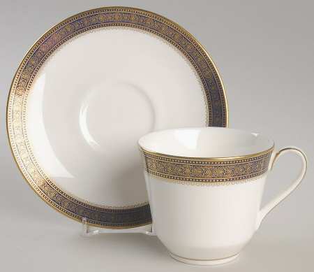 Rochelle Flat Cup & Saucer Set
