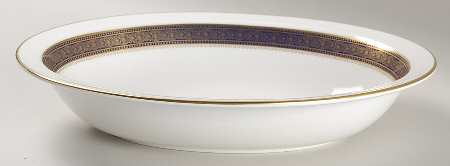 Rochelle 10" Oval Vegetable Bowl