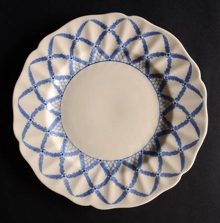 Romney Blue Luncheon Plate