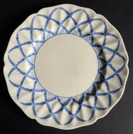 Romney Blue Salad Plate