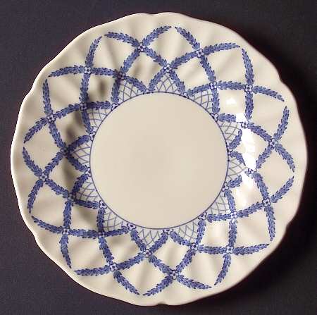 Romney Blue Bread & Butter Plate