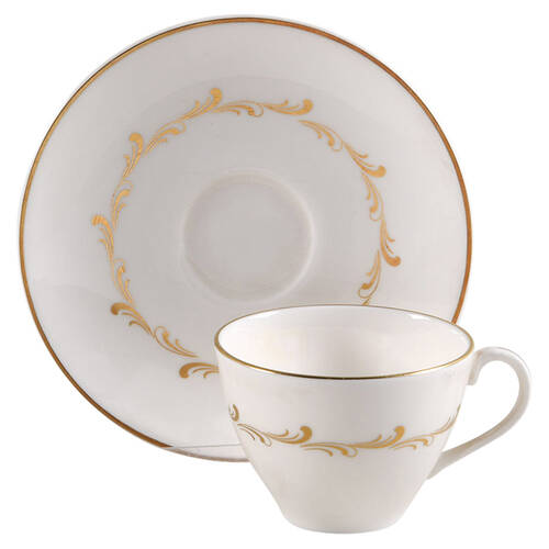 Rondo Flat Demitasse Cup & Saucer Set