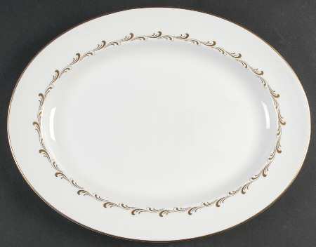 Rondo 13" Oval Serving Platter