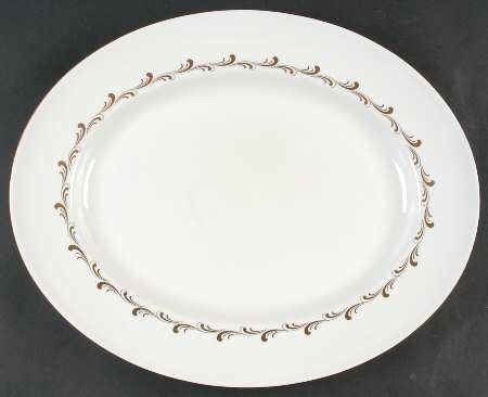 Rondo 15" Oval Serving Platter