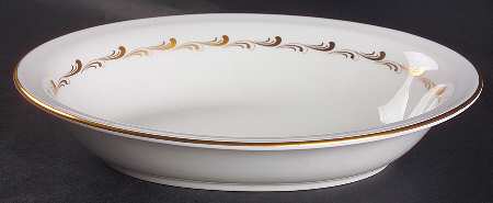 Rondo 10" Oval Vegetable Bowl